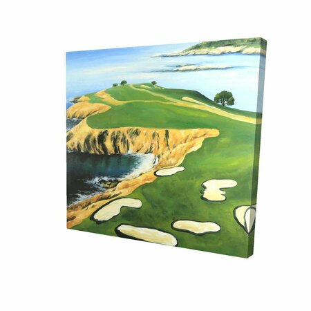 FONDO 16 x 16 in. Pebble Beach Golf Links-Print on Canvas FO2776598
